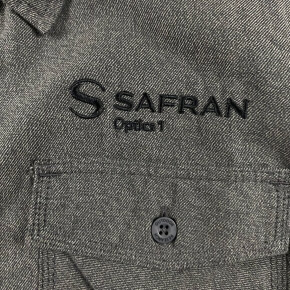 NWOT Outdoor Research Gastown Flannel Shirt Men's Large Gray Outdoors Hiking - Picture 6 of 12